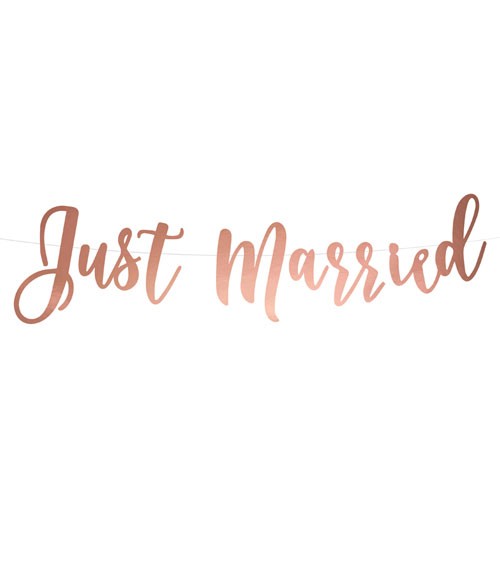 Just Married-Girlanden, Girlanden, Hochzeitsdeko